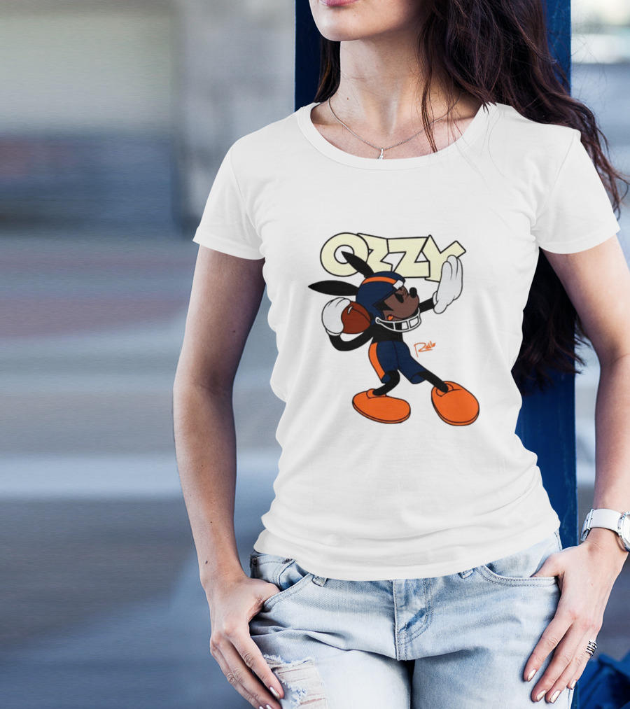 Ozzy Chicago Over Everything X Rello Football Player T-Shirt