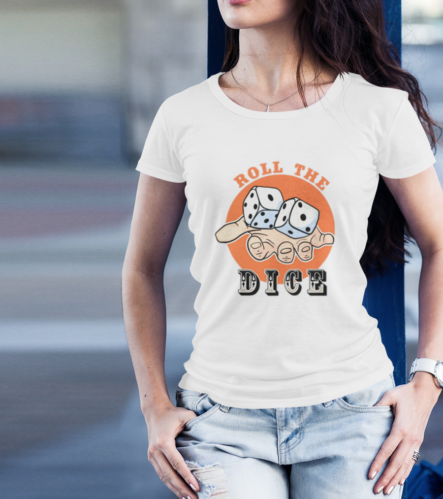 Ymh Studios Hand Holding Roll The Dice T-Shirt