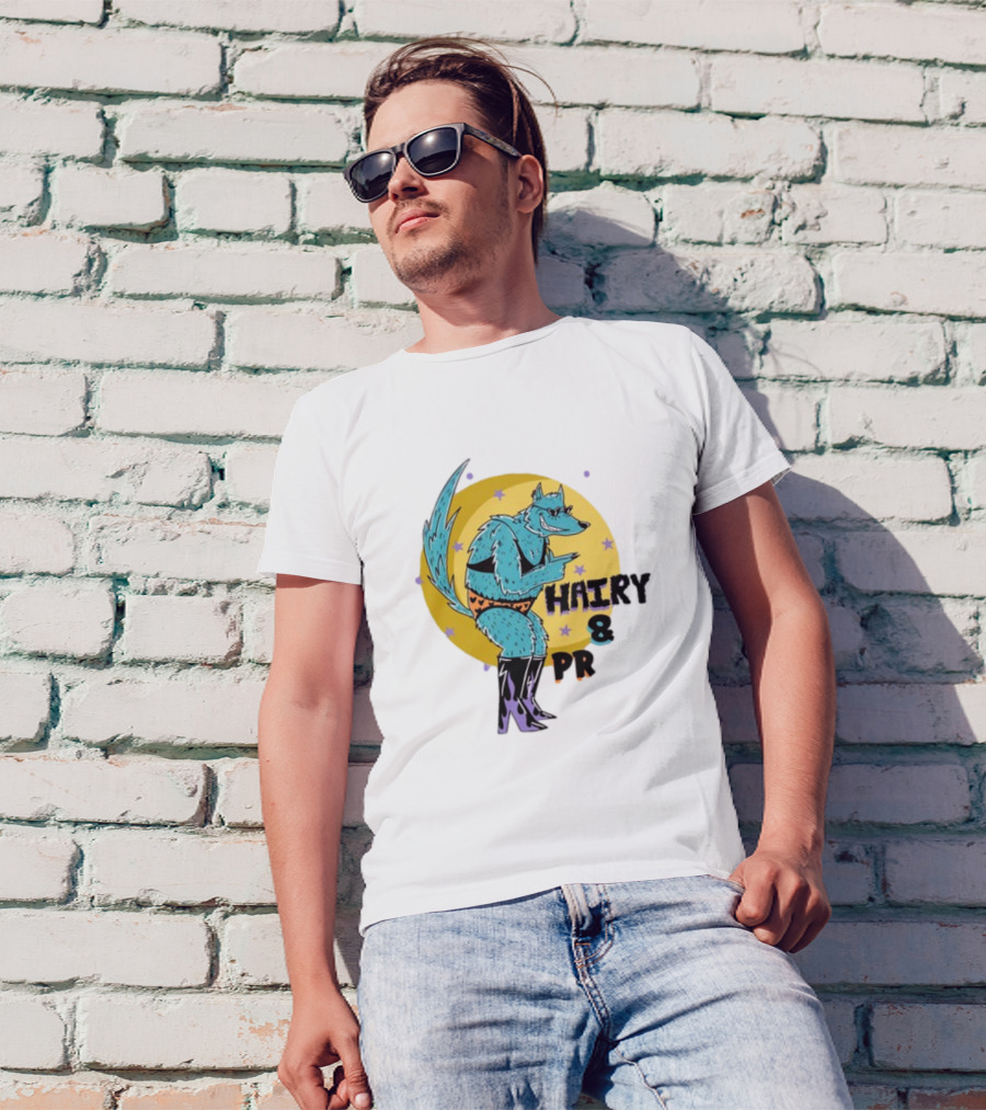 Hairy And Proud Moonlit Werewolf T-Shirt