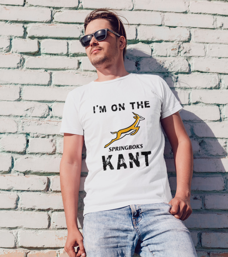 I'm On The Springboks Kant Rugby Fan Iconic T-Shirt