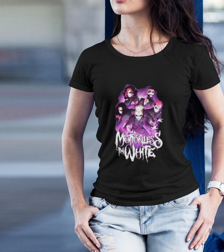 Motionless In White Band Artwork This Is War T-Shirt