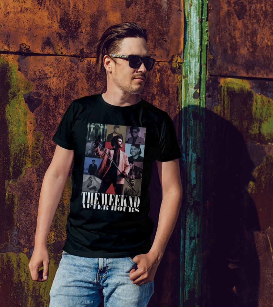 The Weeknd After Hours Era Collage T-Shirt