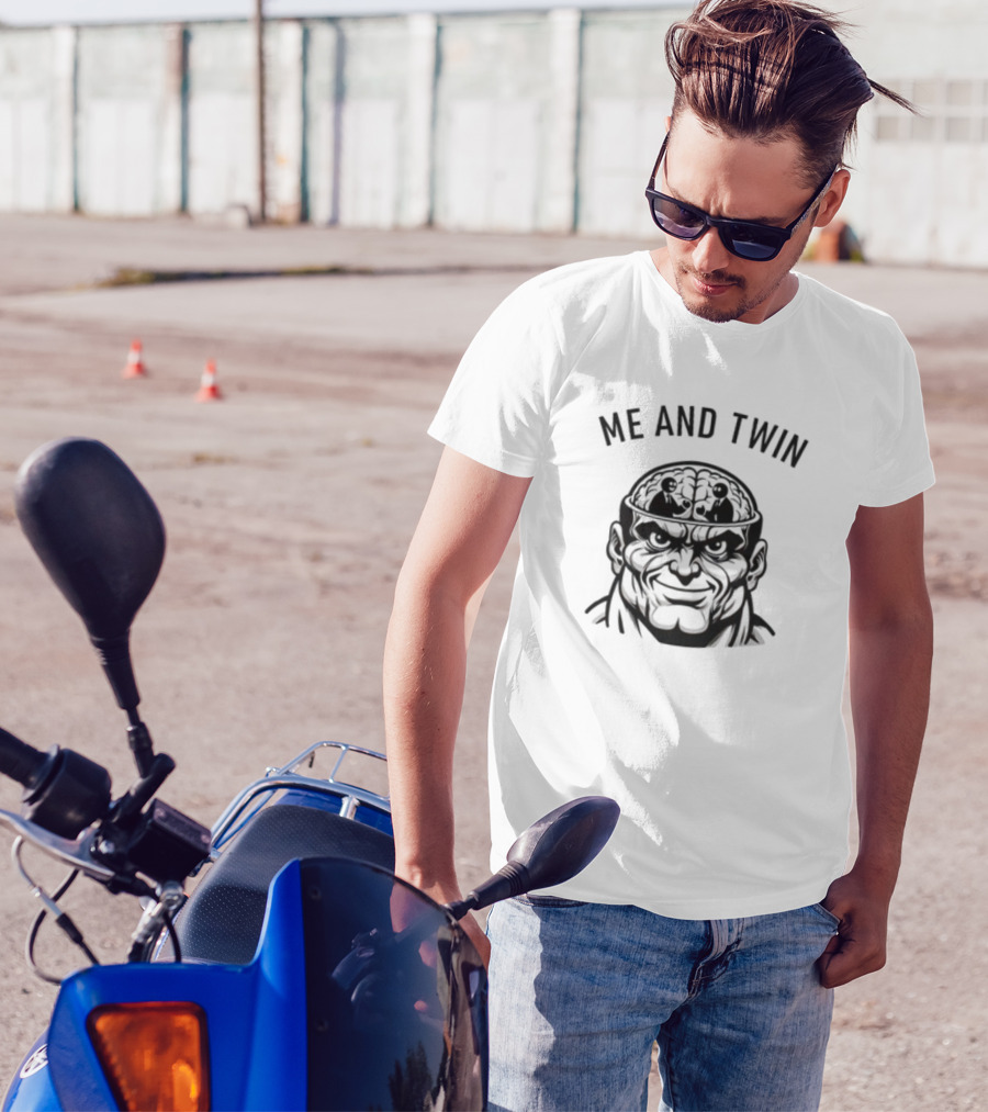 Hvyapprl Me And Twin Brain T-Shirt