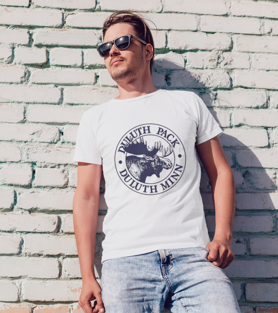 Kirk Cousins Duluth Pack Moose Logo Duluth Minn T-Shirt