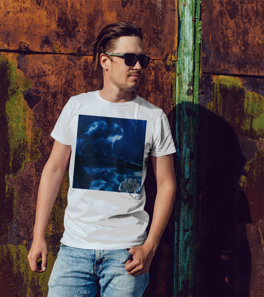 Cruz Cafune Shark Picture T-Shirt