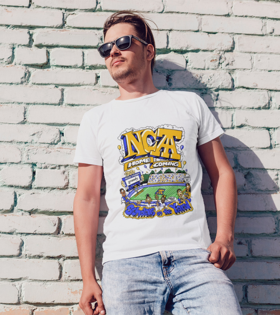 NCA&T Homecoming Scholars On The Yard GHOE Aggie Stadium T-Shirt