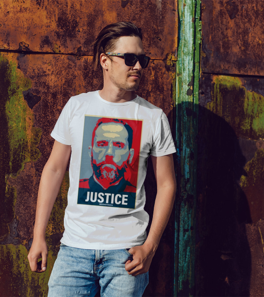 Jack Smith Justice Poster Style Graphic MeidasTouch T-Shirt