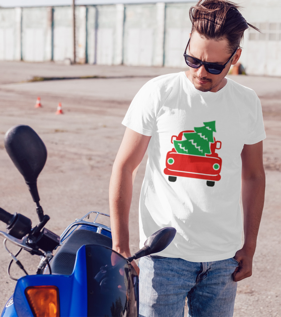 Purchase Wholesale Christmas Free Tree Car T-Shirt