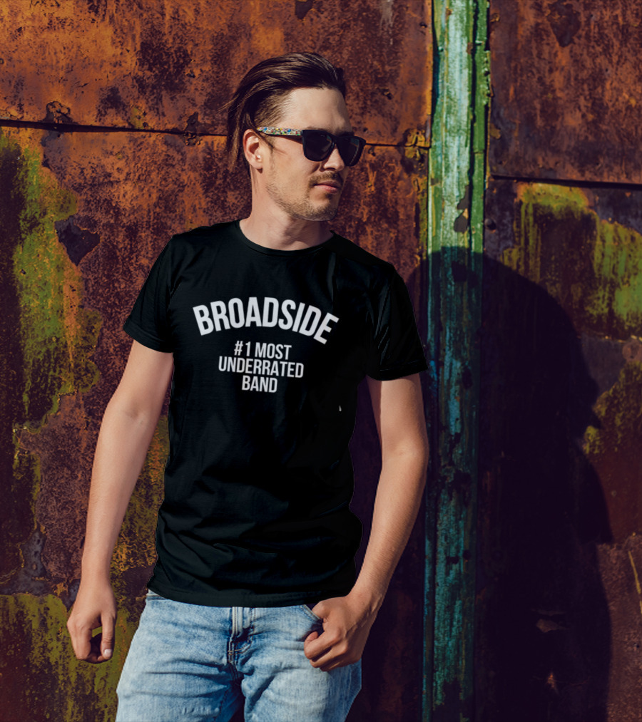 Broadside #1 Most Underrated Band T-Shirt