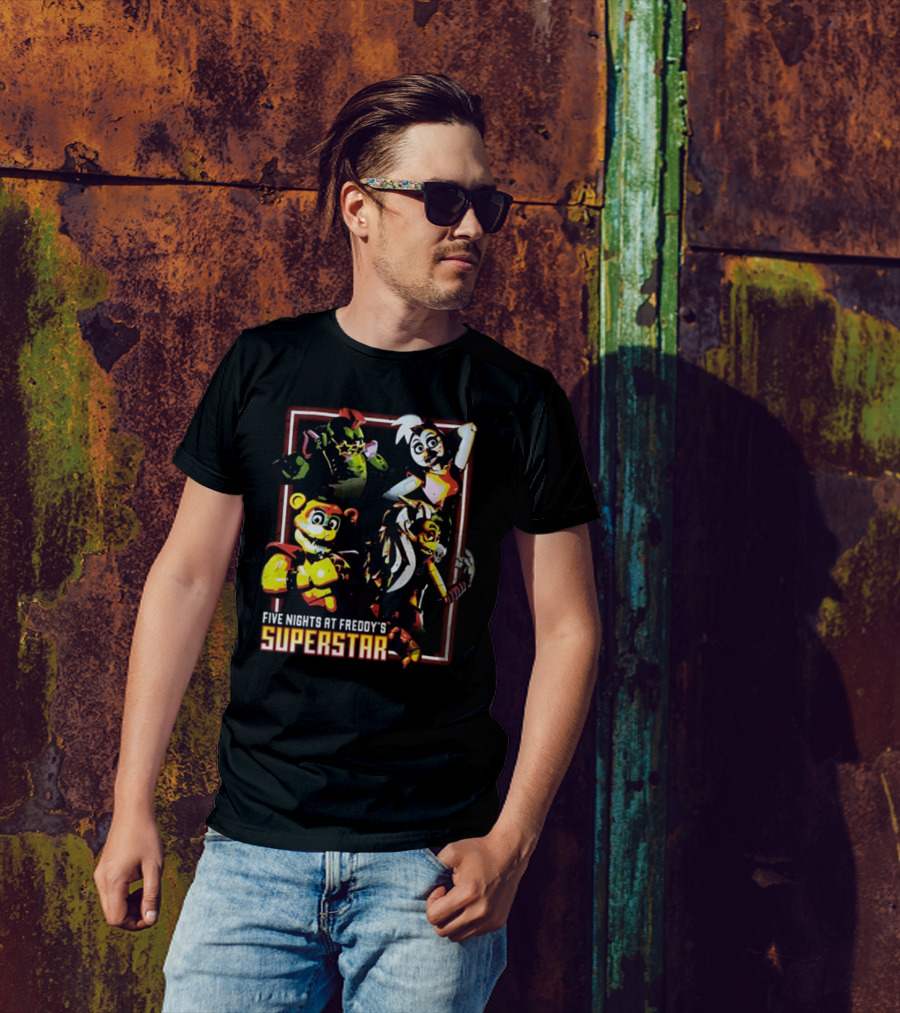 Five Nights At Freddy's Superstar Characters T-Shirt