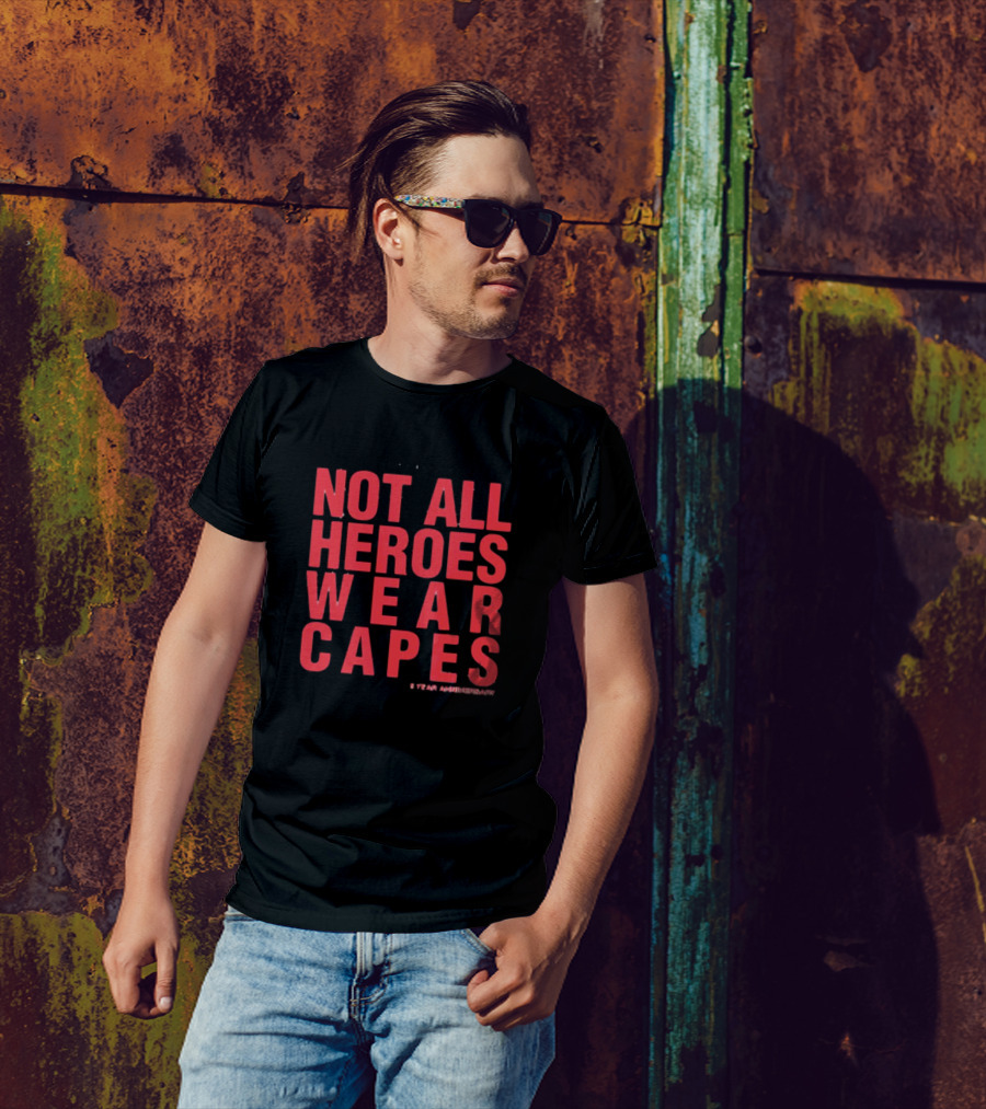 Metro Boomin Not All Heroes Wear Capes 5 Year Anniversary T-Shirt