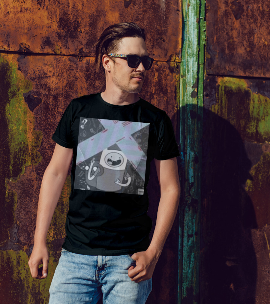 Flinn X Uzi Goofyahhtees Adventure Time Mashup T-Shirt