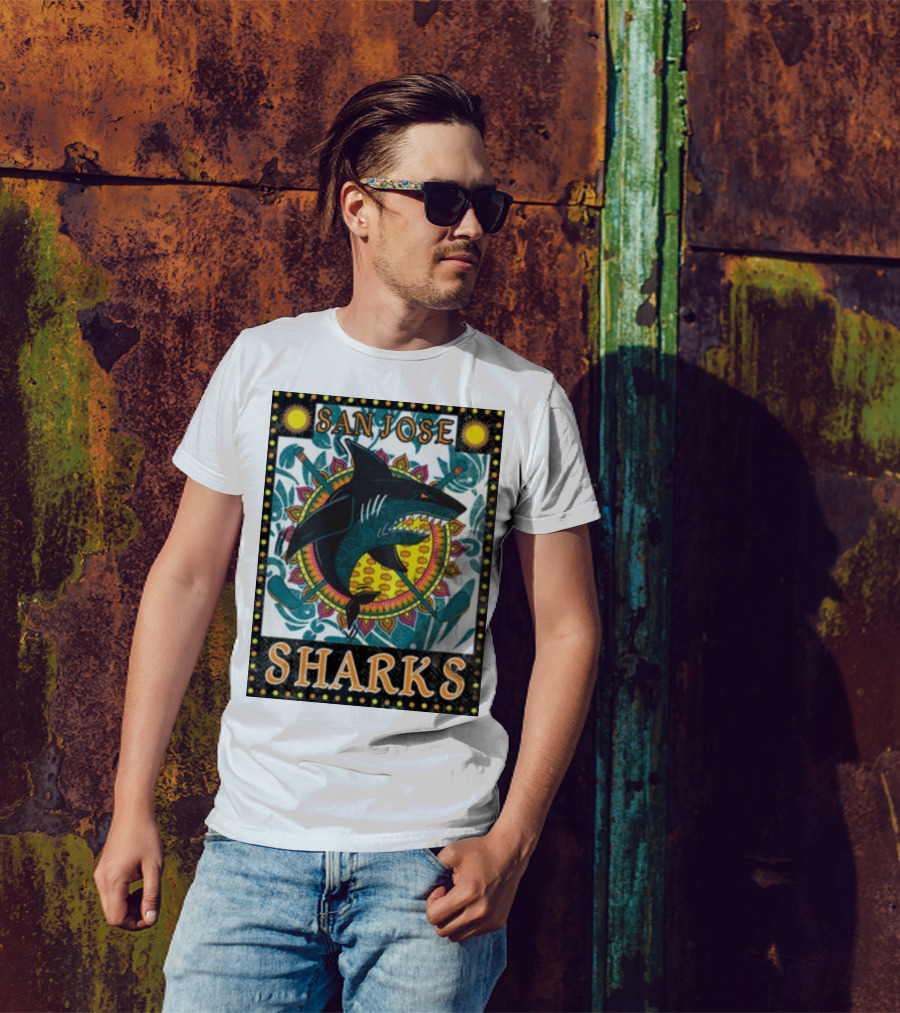 San Jose Sharks Diwali Celebration 23-24 T-Shirt