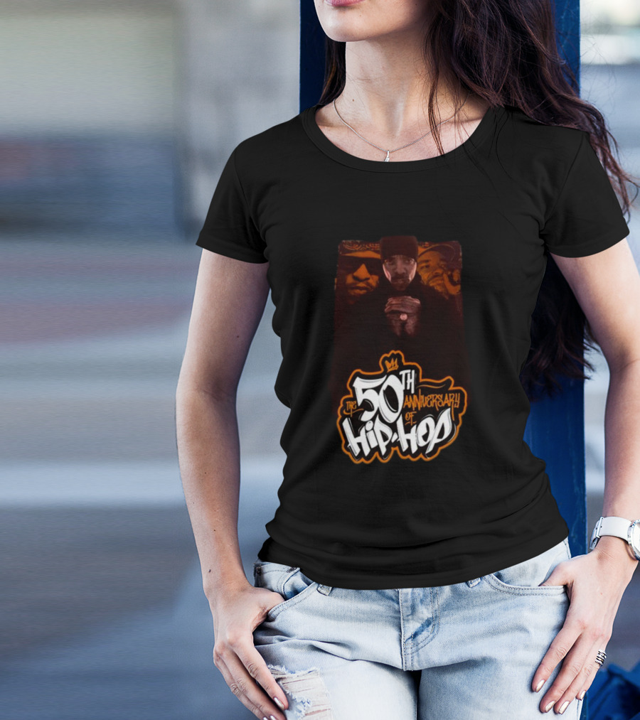 The 50th Anniversary Of Hip Hop Featuring Iconic Artists T-Shirt