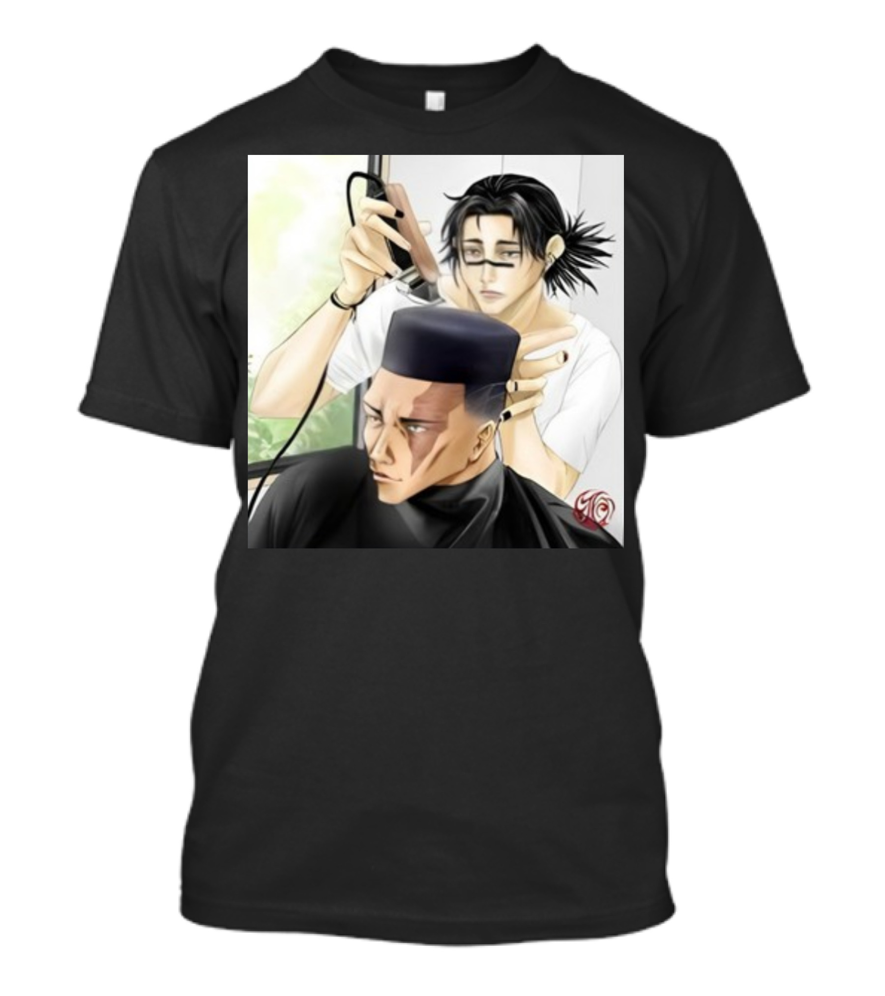 Choso Giving Todo A Haircut - Anime Scene Fan T-Shirt
