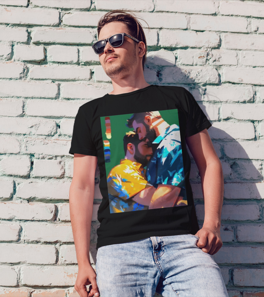 Ego Rodriguez Colours Pride Men's Embrace T-Shirt
