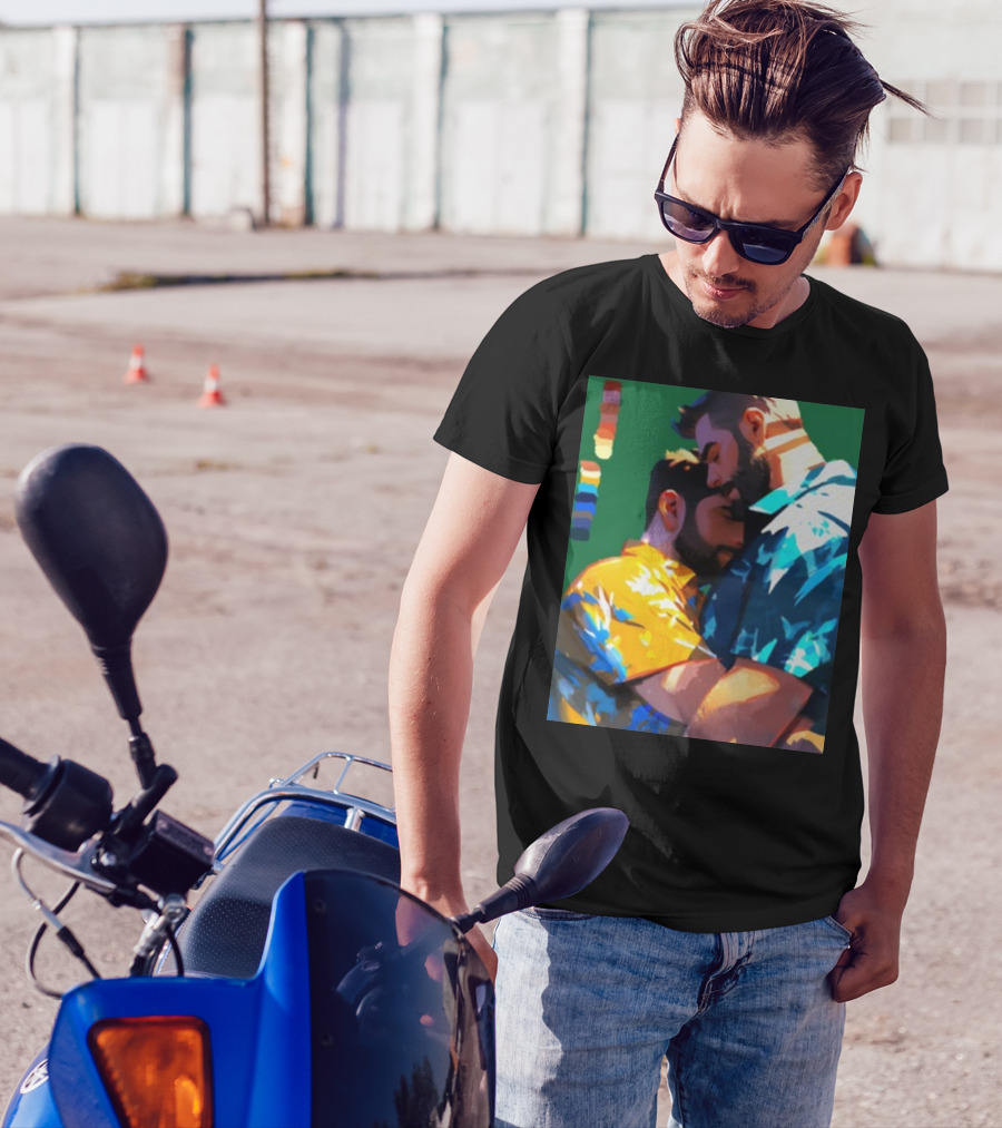 Ego Rodriguez Colours Pride Men's Embrace T-Shirt