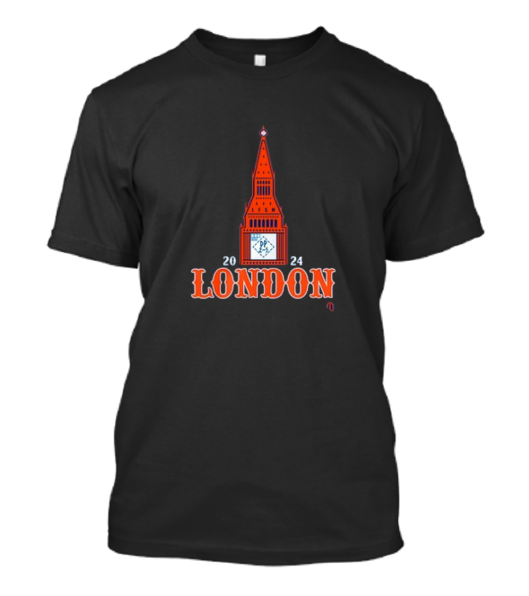 London 2024 Dp Baseball Big Ben T-Shirt