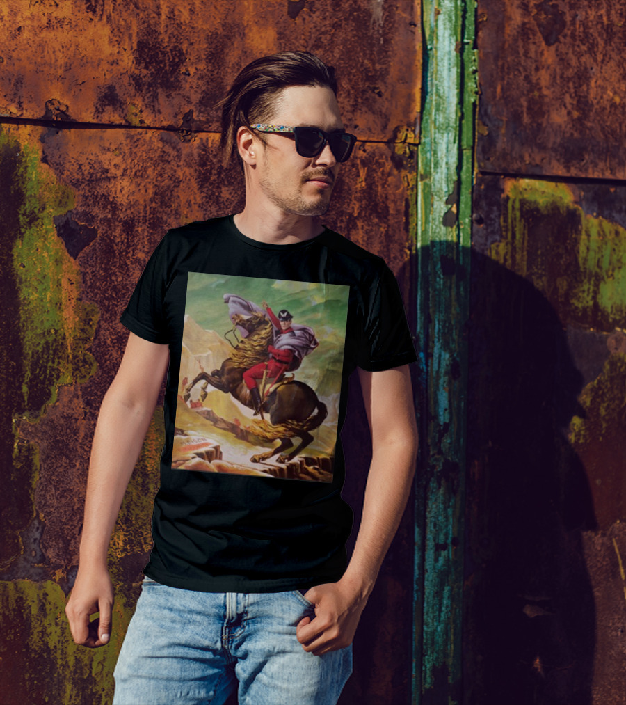 Maximilian Dood Raul Julia M Bison Crossing The Alps T-Shirt