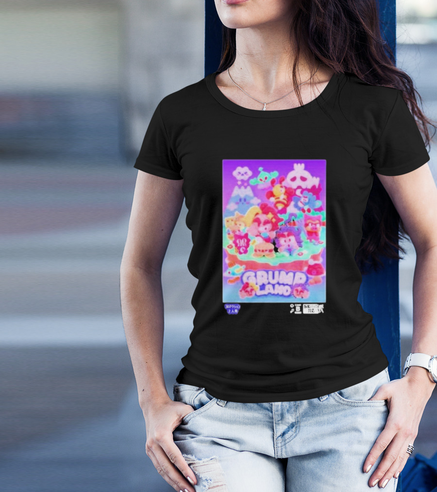 Grumpland Adventure With Game Grumps Characters In Colorful Cartoon World T-Shirt