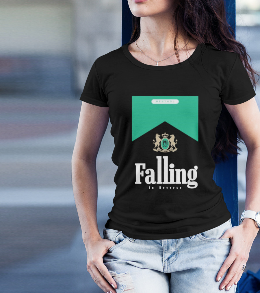 Falling In Reverse Menthol Crest And PM T-Shirt