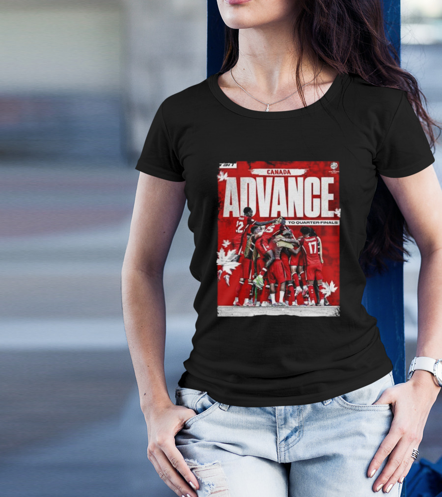 Canada Advance To Quarter-Finals TSN T-Shirt