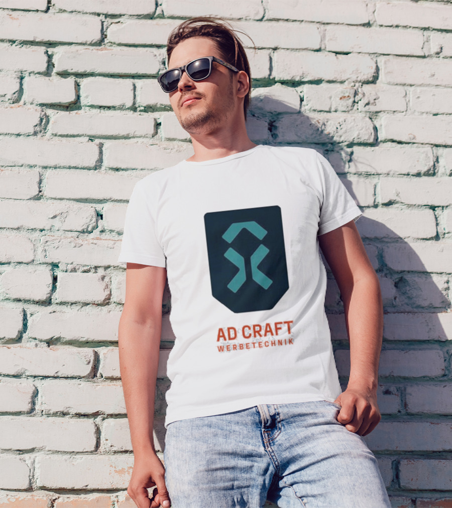 Ad Craft Werbetechnik Emblem Symbolic Representation T-Shirt