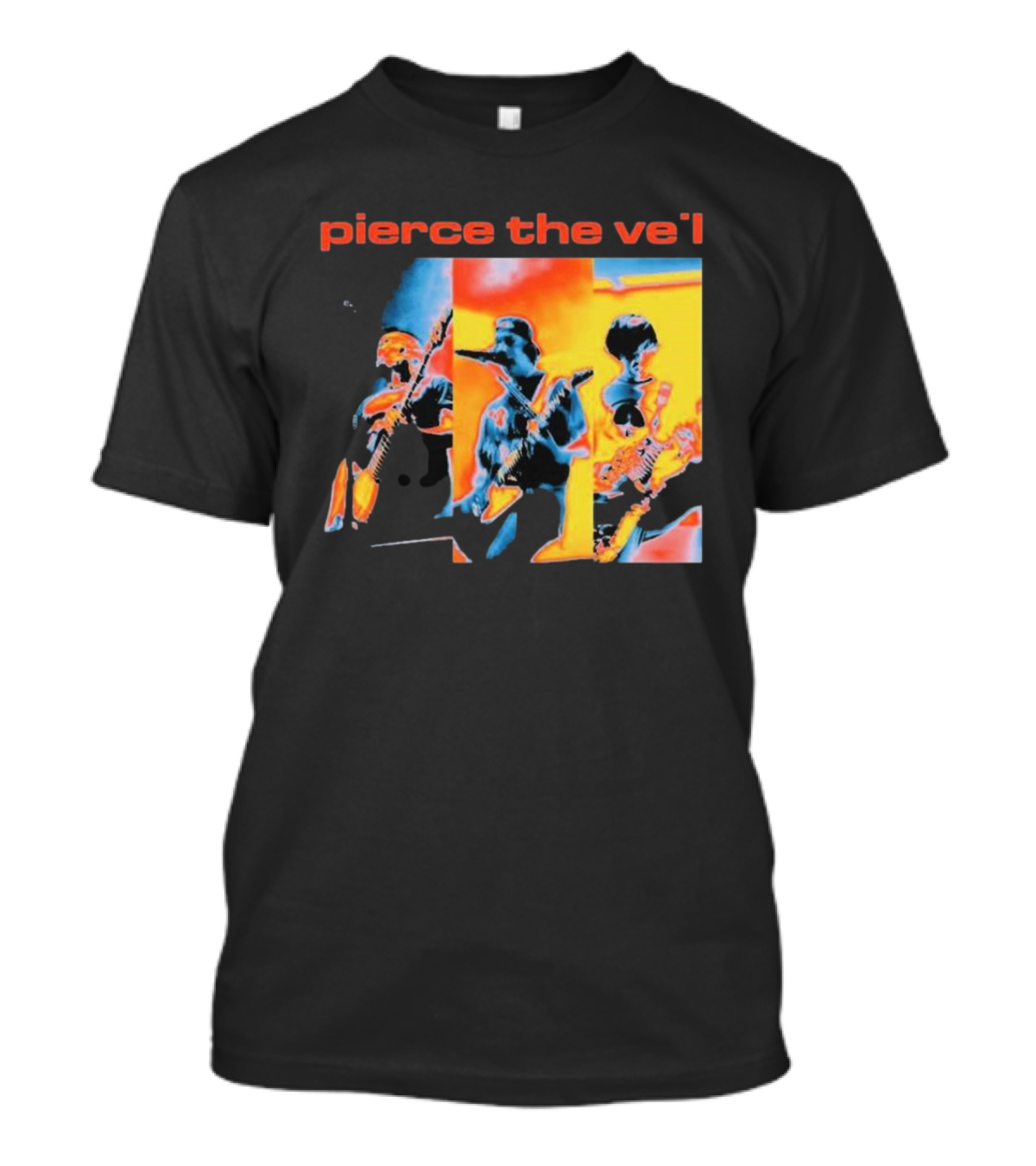 Pierce The Veil Rock Sound Issue 304 Psychedelic Band Performance T-Shirt