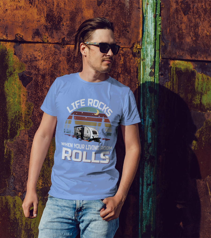 Life Rocks When Your Living Room Rolls RPod 190 T-Shirt