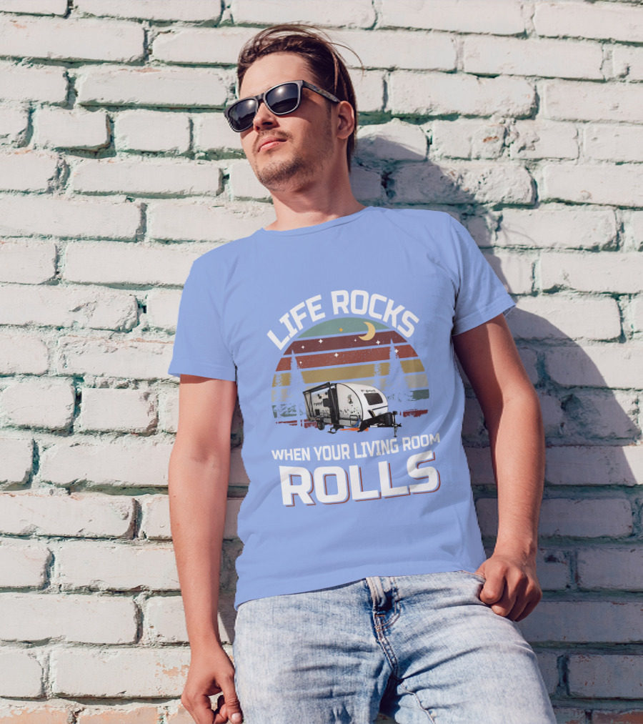 Life Rocks When Your Living Room Rolls RPod 190 T-Shirt