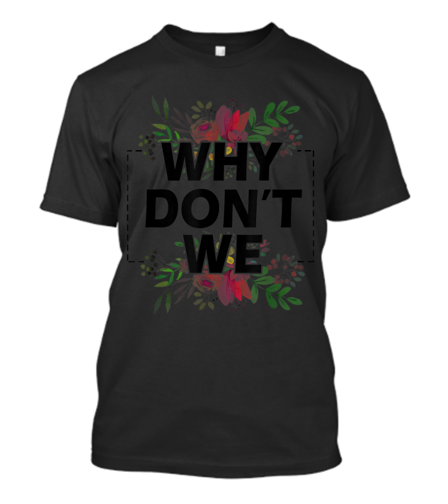 Why Don't We Floral T-Shirt