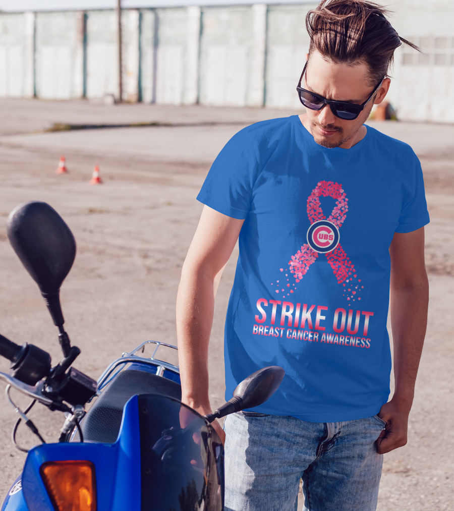 Cubs Strike Out Breast Cancer Awareness T-Shirt