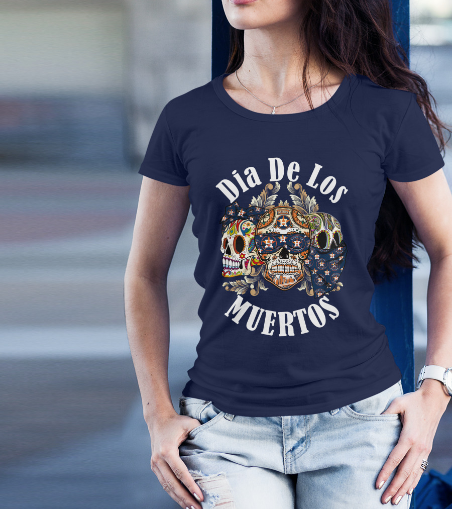 Dia De Los Muertos Houston Astros T-Shirt