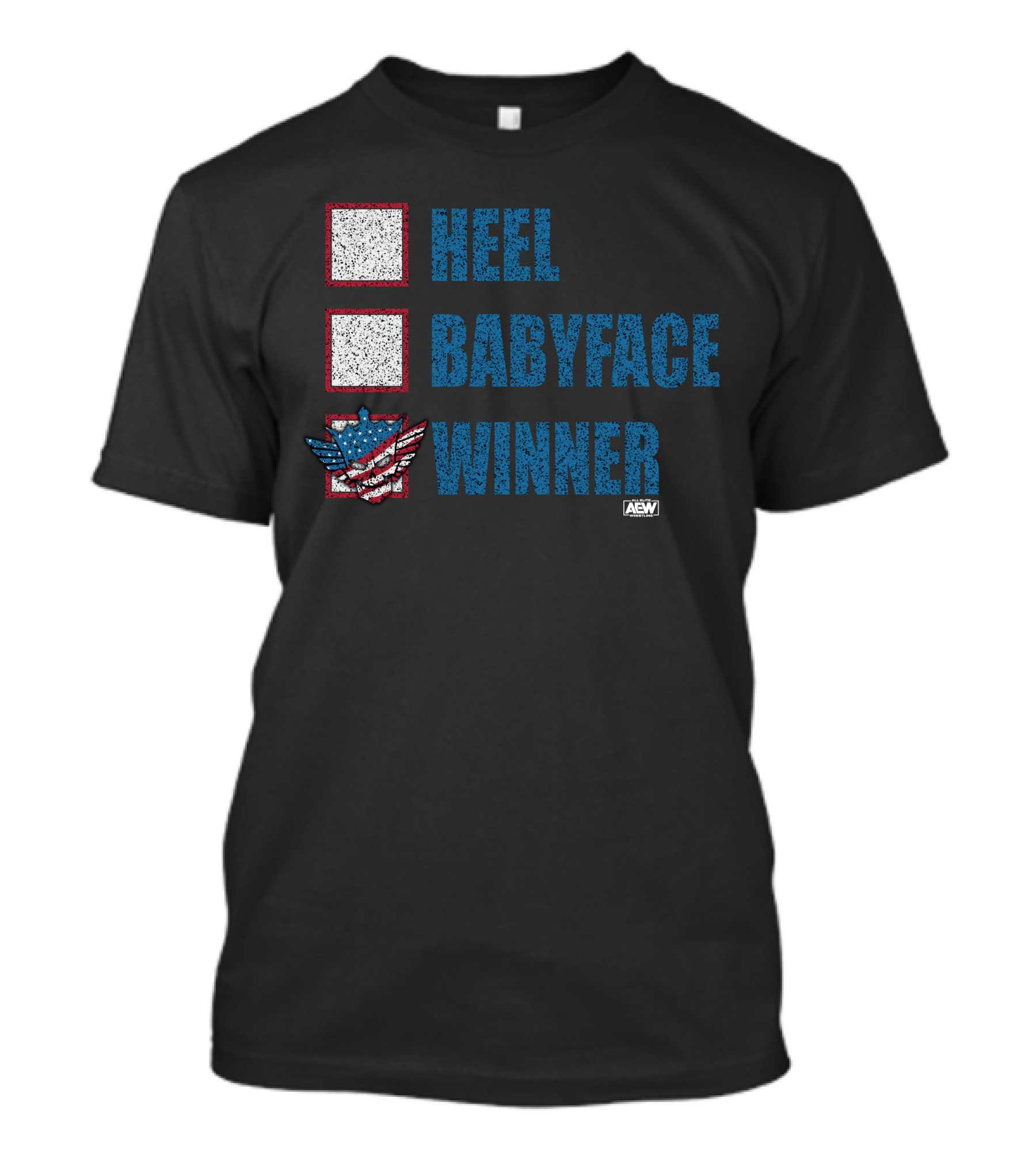 Cody Rhodes AEW Heel Babyface Winner T-Shirt