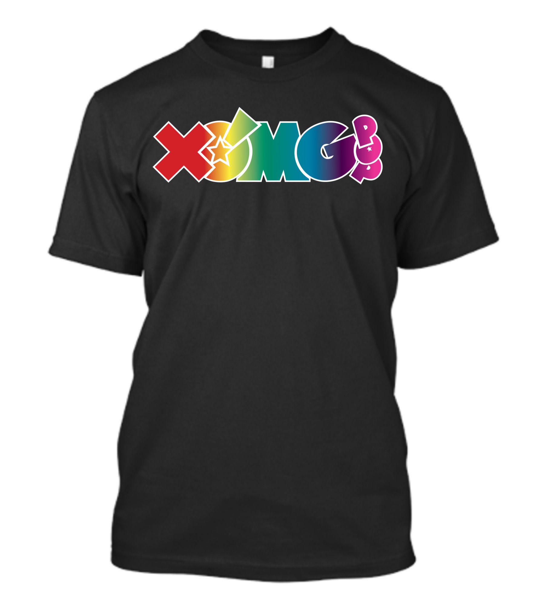 XOMG Pop Rainbow Starburst T-Shirt