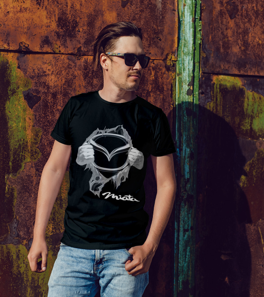 Mazda Miata Logo Hands T-Shirt