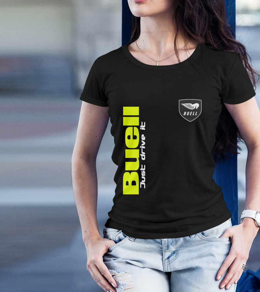 Buell Just Drive It Wing T-Shirt