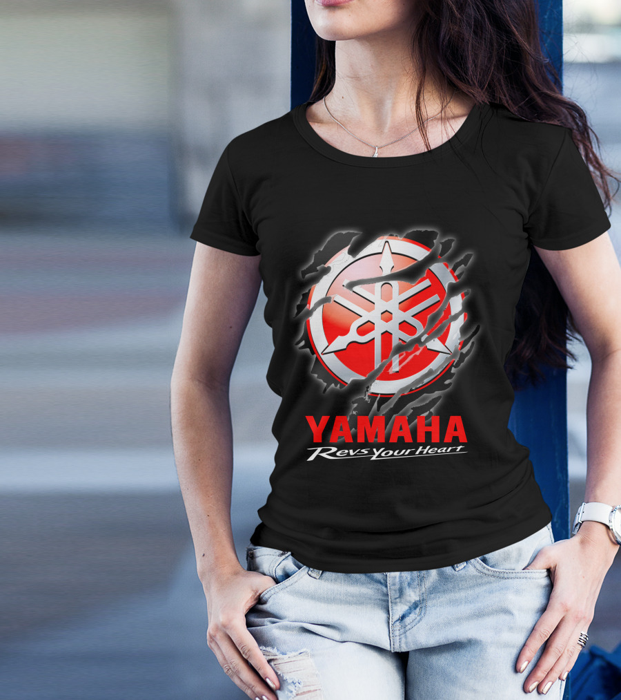 Yamaha Revs Your Heart 04 Red T-Shirt