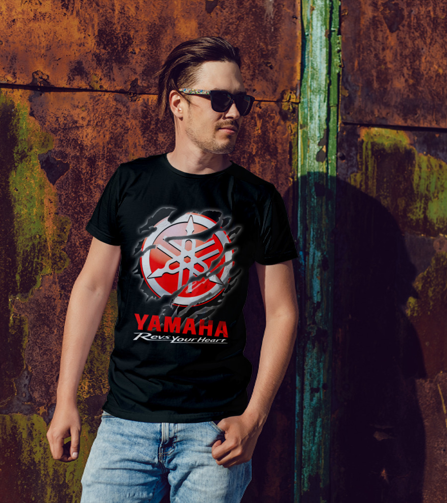 Yamaha Revs Your Heart 04 Red T-Shirt