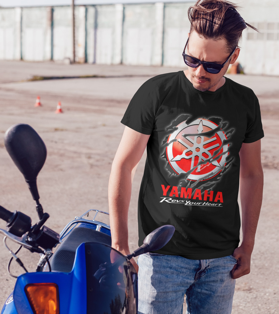 Yamaha Revs Your Heart 04 Red T-Shirt
