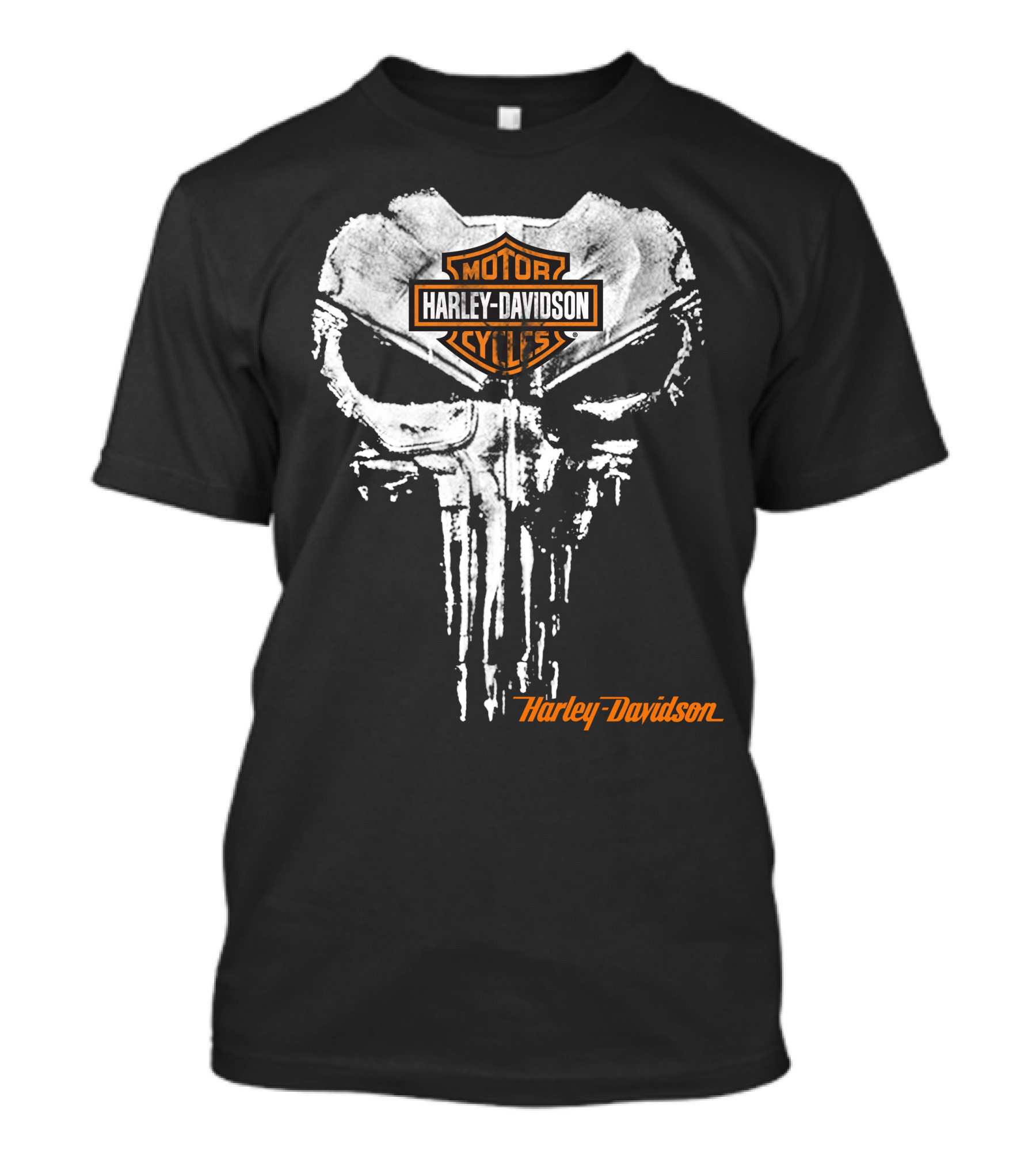 Harley Davidson Punisher Skull T-Shirt