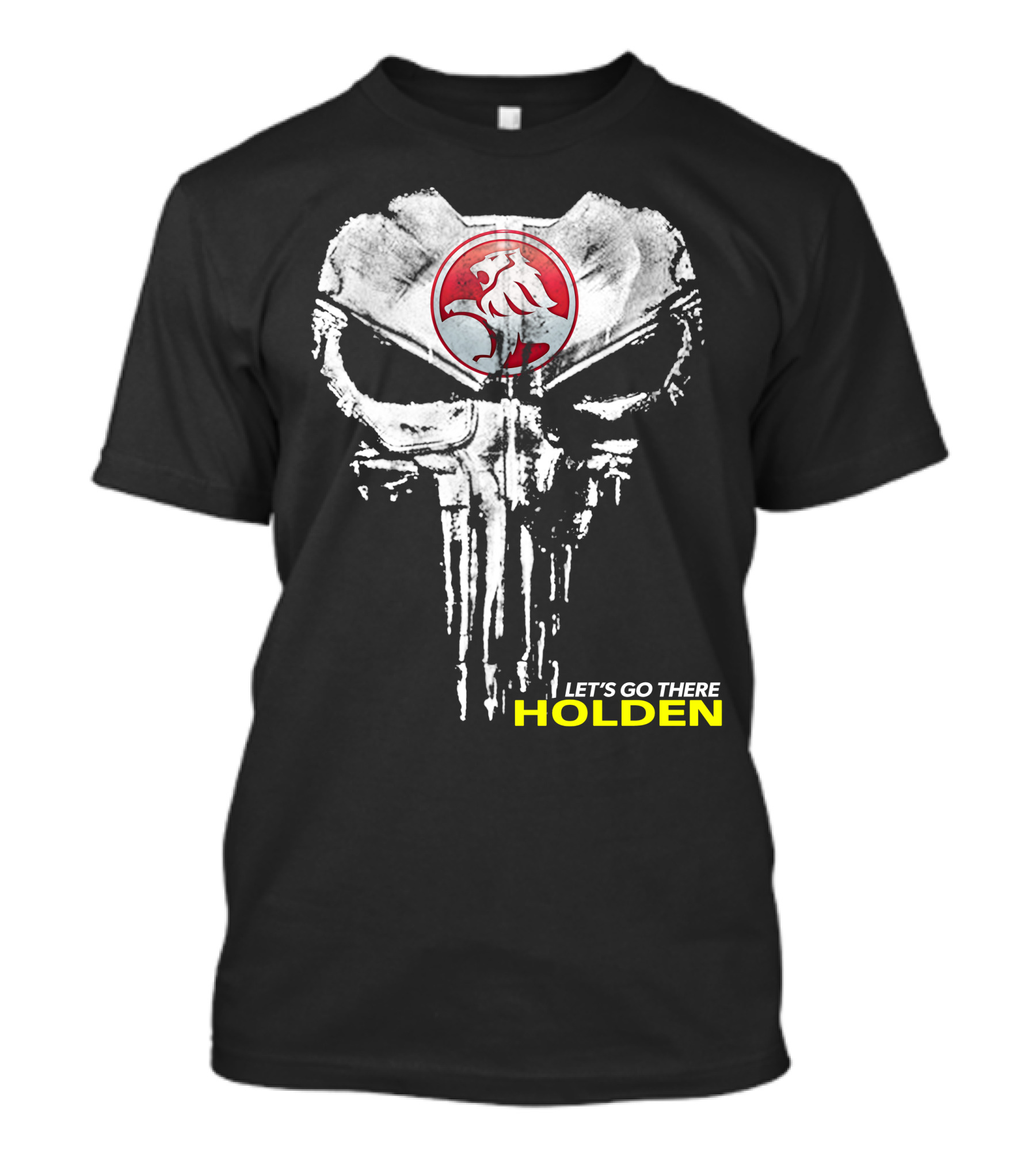 Let's Go There Holden Skull Lion T-Shirt
