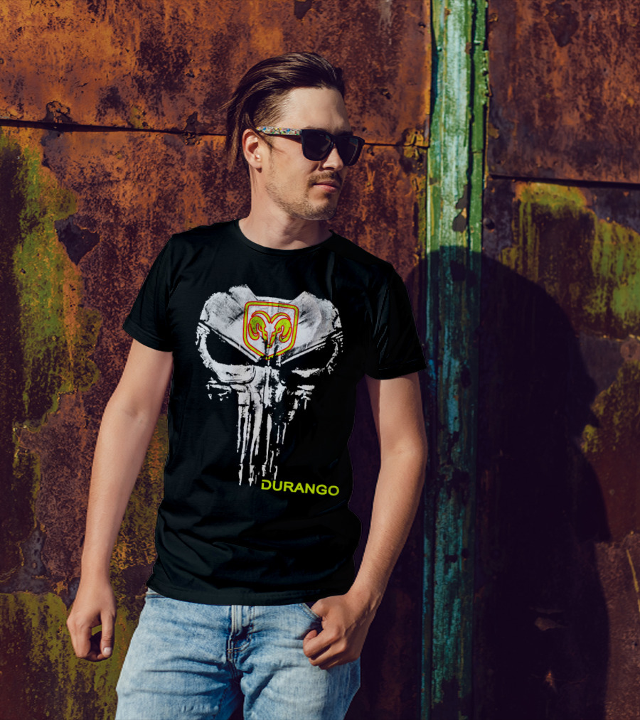 Durango Ram Skull Punisher T-Shirt