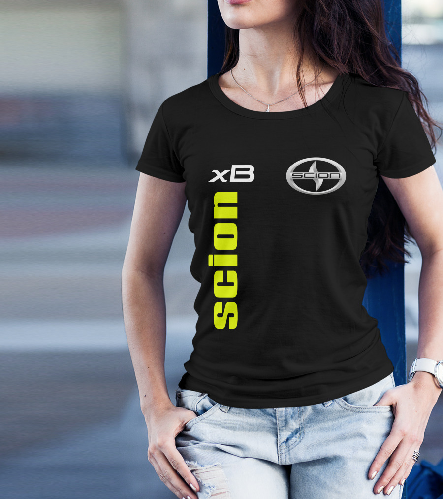 Scion Xb Logo Vertical And Horizontal T-Shirt