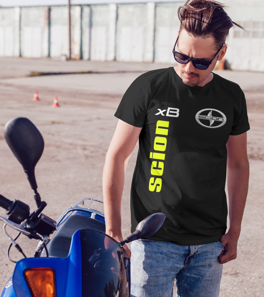 Scion Xb Logo Vertical And Horizontal T-Shirt
