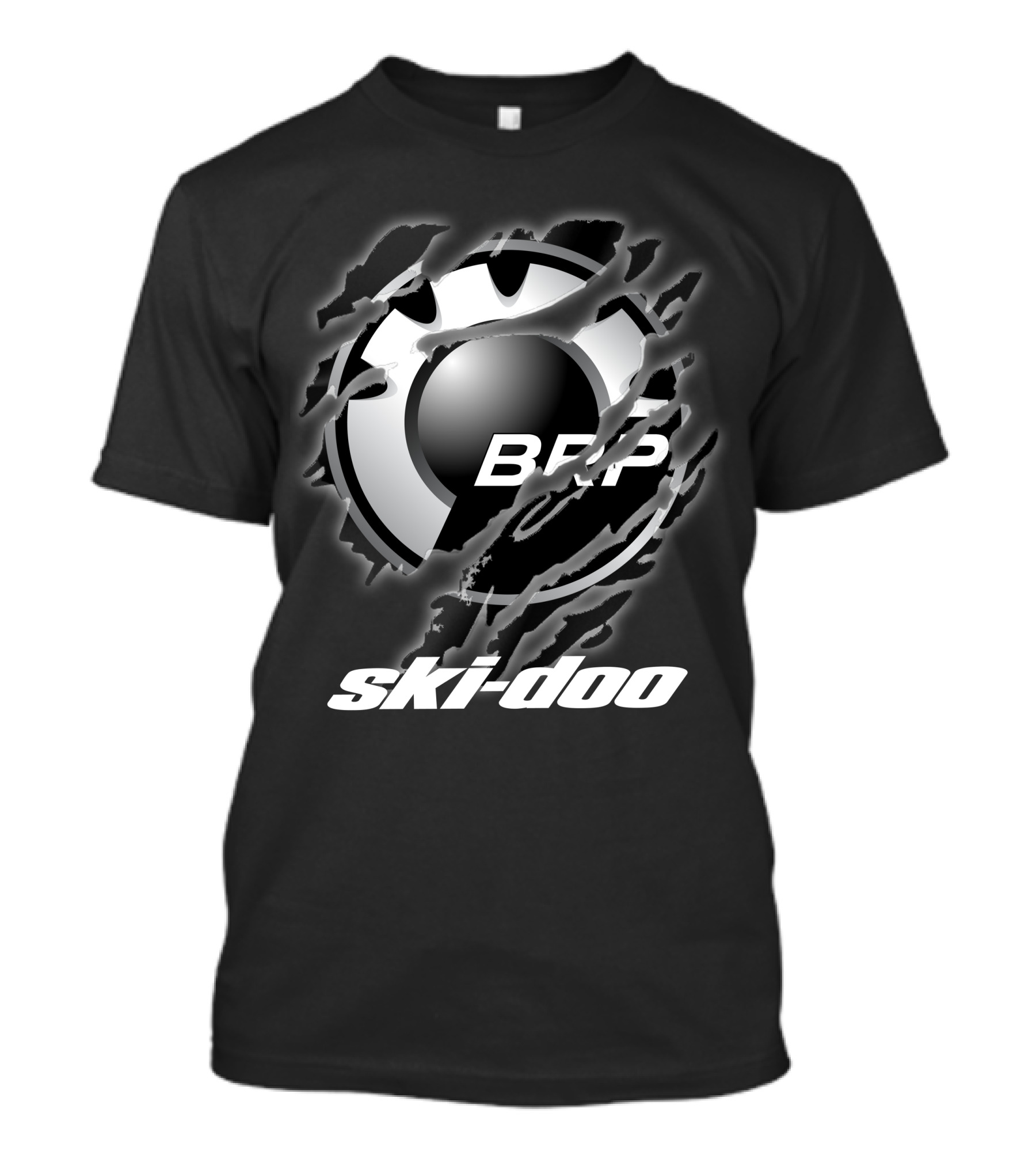 Brp Ski-Doo Claw Scratch Logo T-Shirt