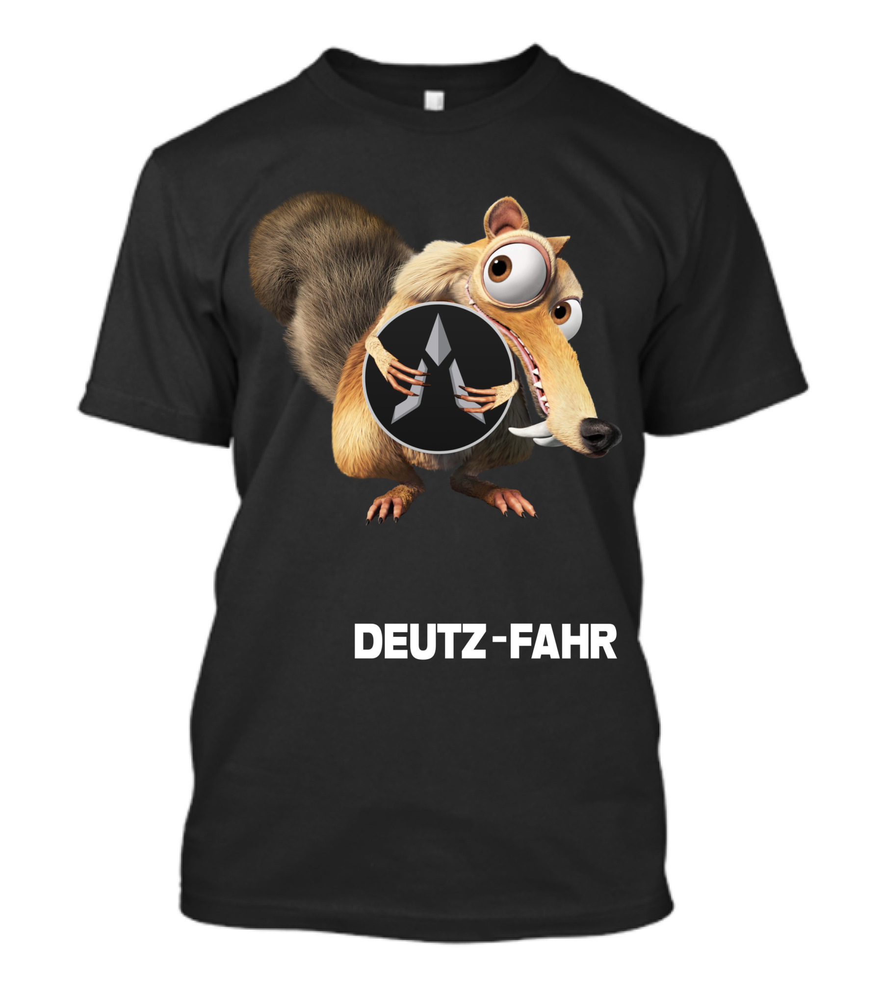 Deutz-Fahr Funny Character Holding T-Shirt