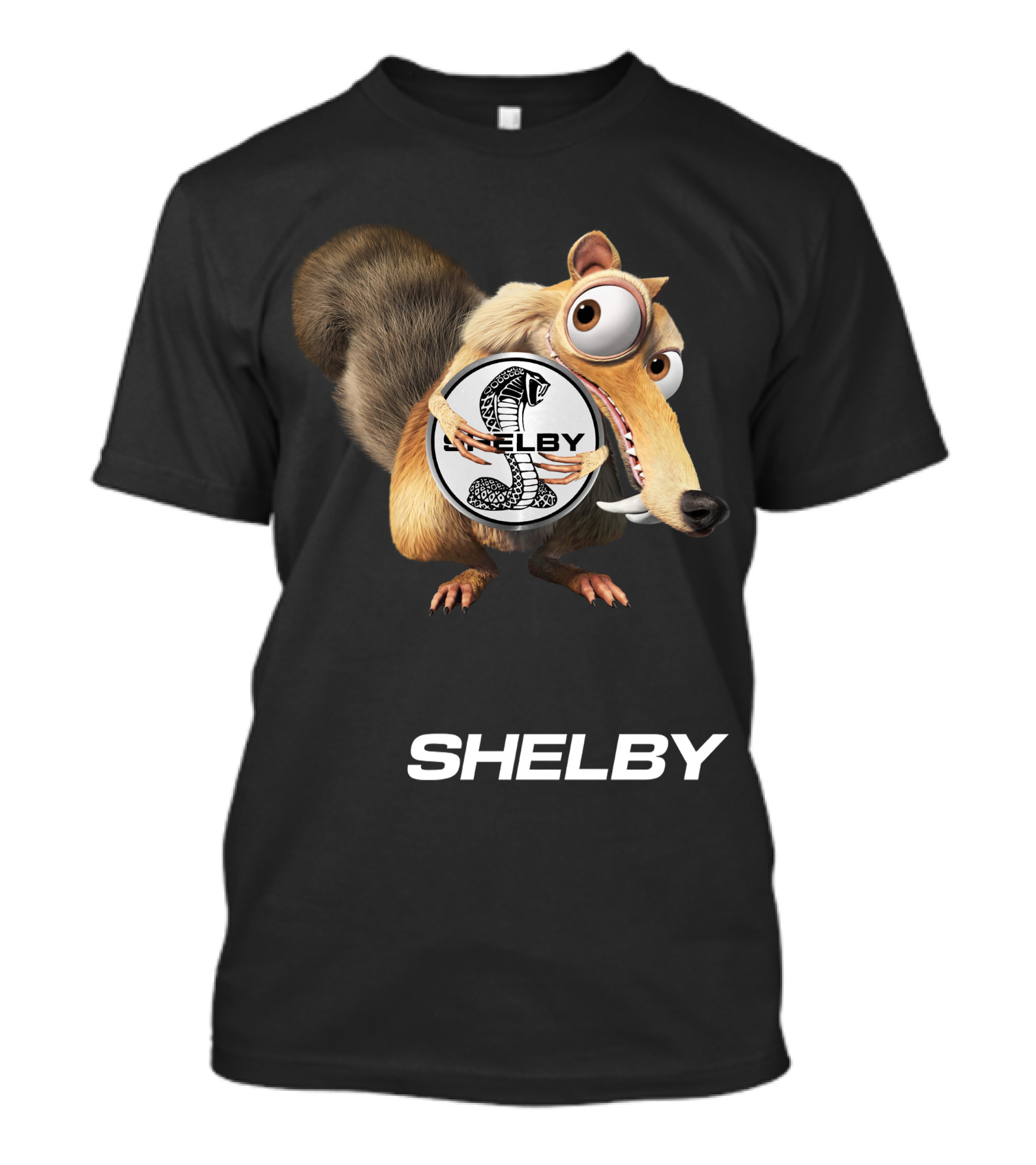 Shelby 10 Cobra And Scrat Crossover T-Shirt