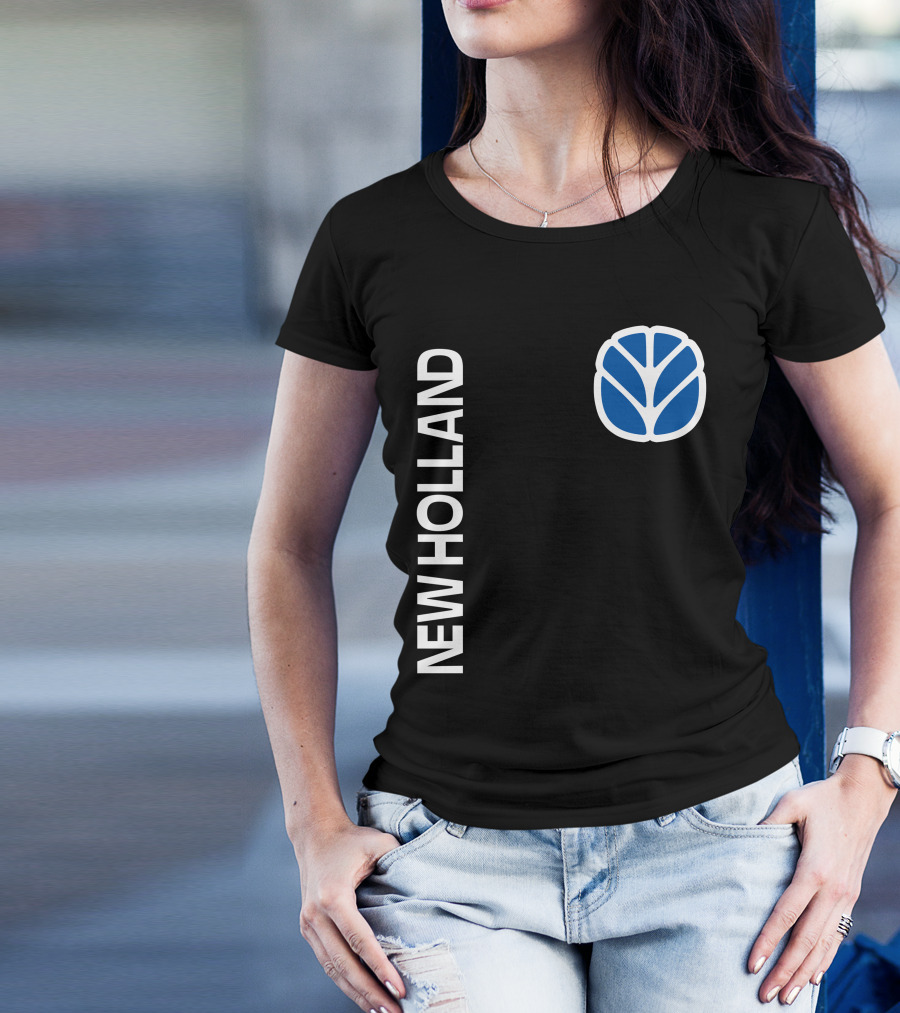 New Holland 12 Logo Blue T-Shirt