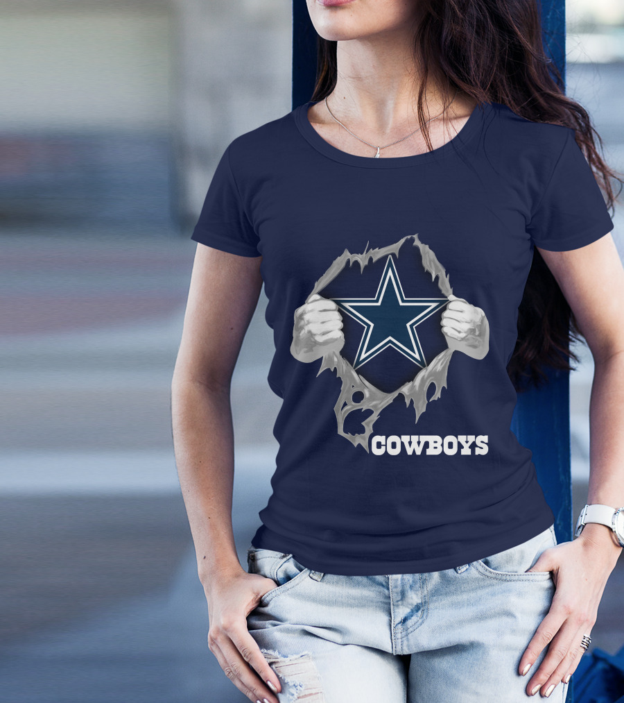 Cowboys 07 Star Logo Burst T-Shirt